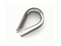 Touwkousen rvs.  width=