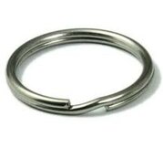 Sleutelringen RVS  width=