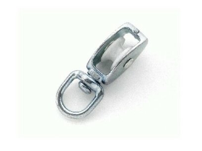 Katrol 30 mm draaibaar oog.