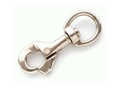 Musketon rond wervel 19 mm.