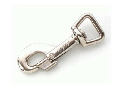 Musketon trapezium wervel 22 mm.