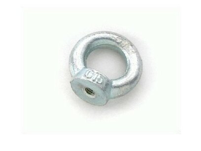 Oogmoer m10 verzinkt.