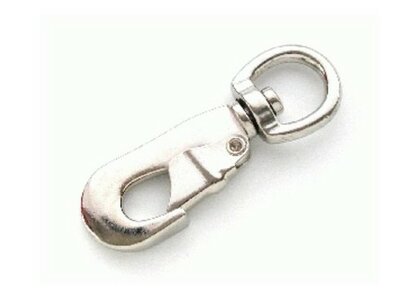 Musketon ovaal wervel 19 mm