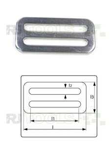 Schuiver voor 50 mm band