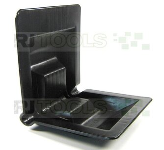 Kantenschutz schwarz - 190 x 145 mm