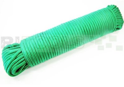 Touw - 2 mm - polypropeen - groen
