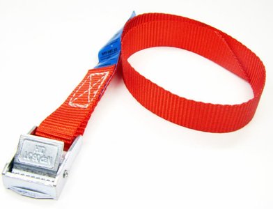 Spanbandje - 0.4 meter - rood