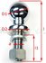 Trekhaak, schroefkogel met moer M22 - 2800 kg._